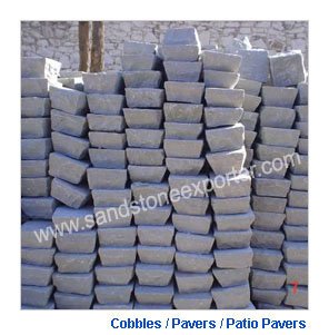 Kota Blue Limestone Cobbles