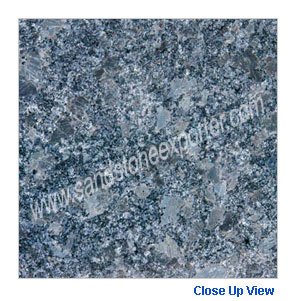 Steel Grey Granite Close Up View